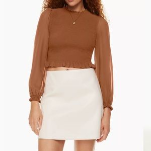 Aritzia Wilfred Tempest Blouse